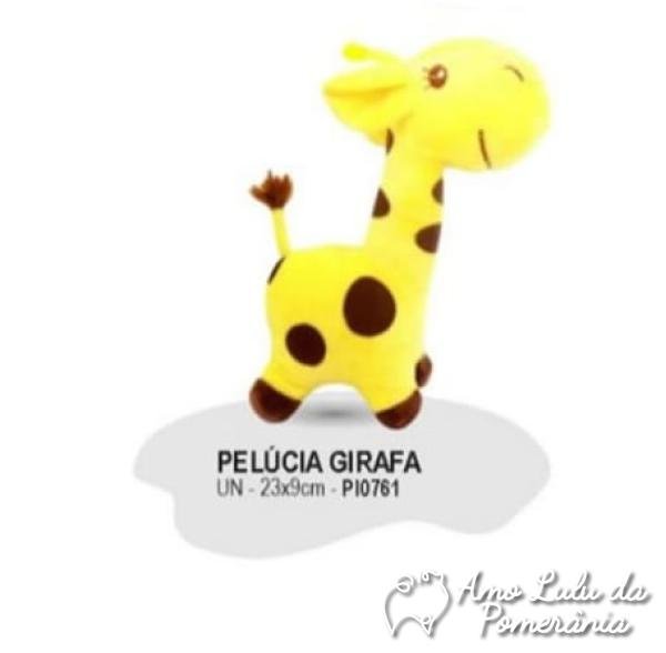 Pelúcia Girafa 23 x 9 cm